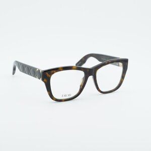Dior LADY 95.22O S1I 2000 Eyeglasses Havana 53mm Square Frame